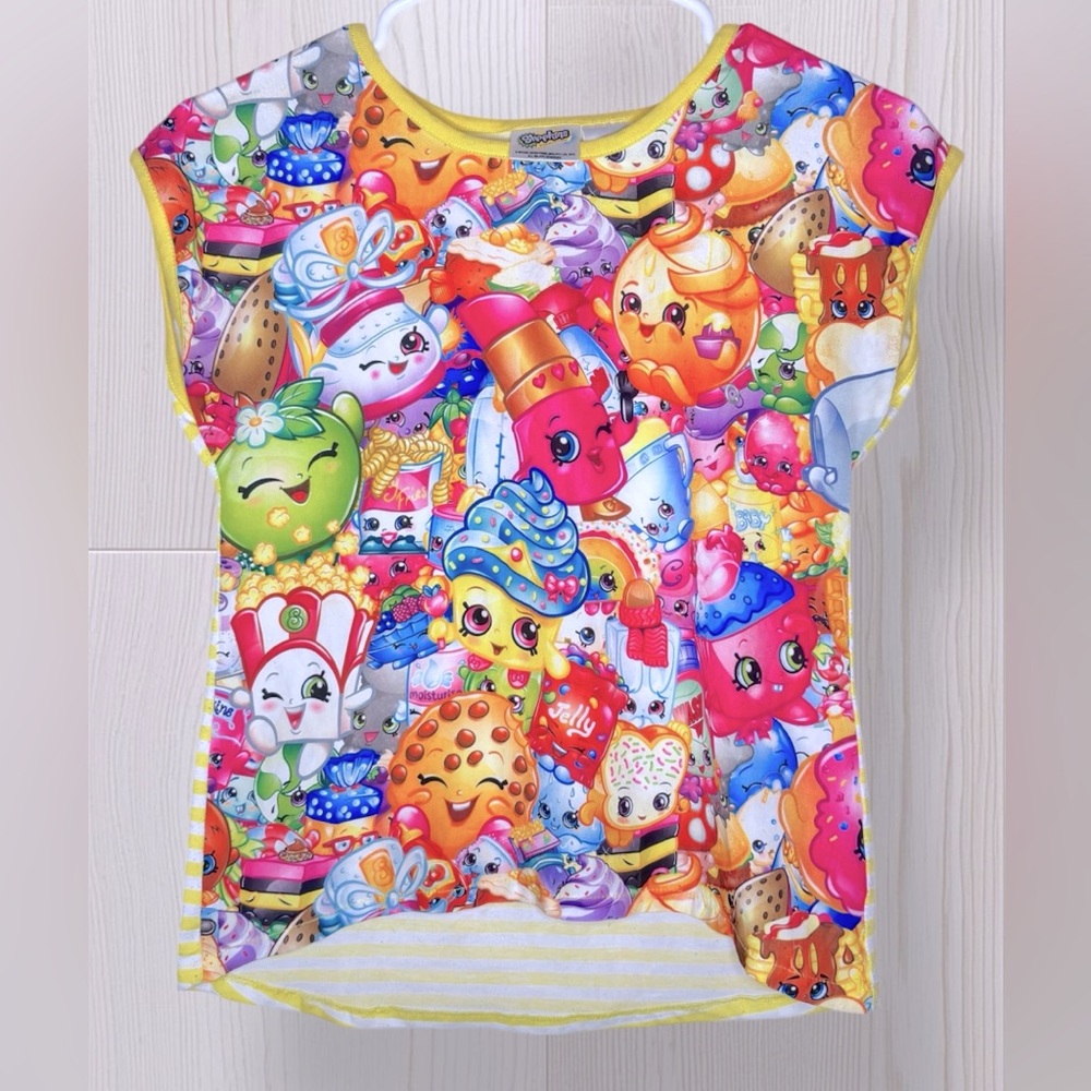 Girls Shopkins Graphic Short Sleeve Tee